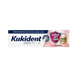 Kukident Pro Plus Barrera Anti-Comida sin Sabor 40gr