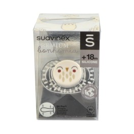 Suavinex Chupete Premium Bonhomia Fisiológico Silicona +18m 1ud