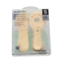 Suavinex Pack Cepillo + Peine Infantil Hygge Blanco