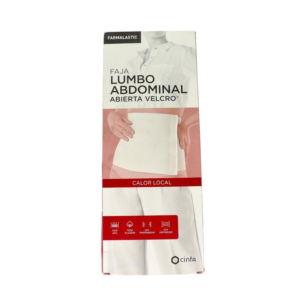 Farmalastic Faja Lumboabdominal beige velcro T-3 1ud