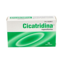 Cicatridina Supositorios 10uds