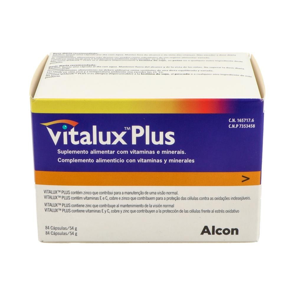 Vitalux Plus 84cáps