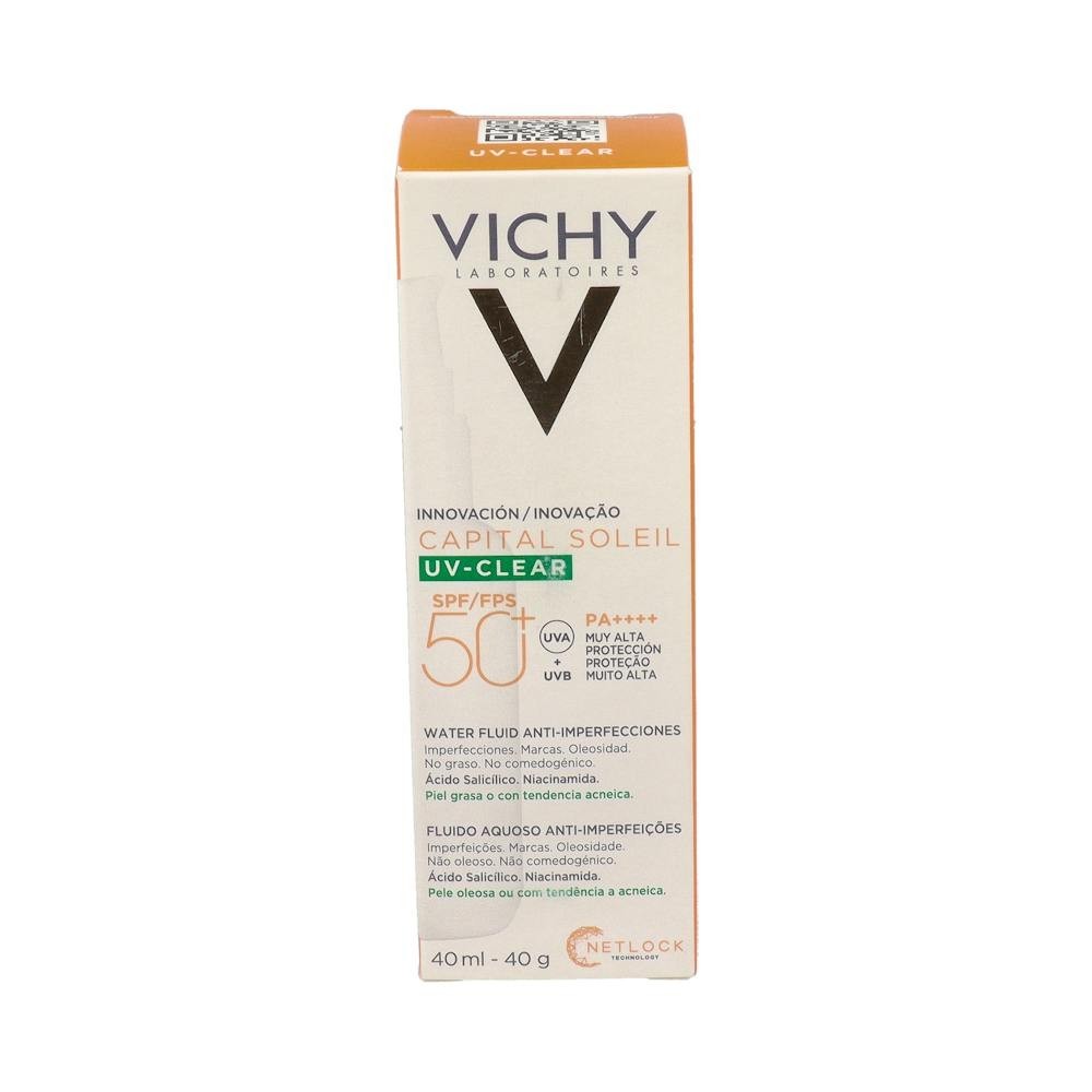 Vichy Capital Soleil UV-Clear Fluido Anti-imperfecciones SPF50+ 40ml