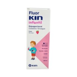Fluor-Kin Infantil colutorio fresa 500ml