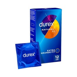 Durex Natural XL Preservativos 12uds