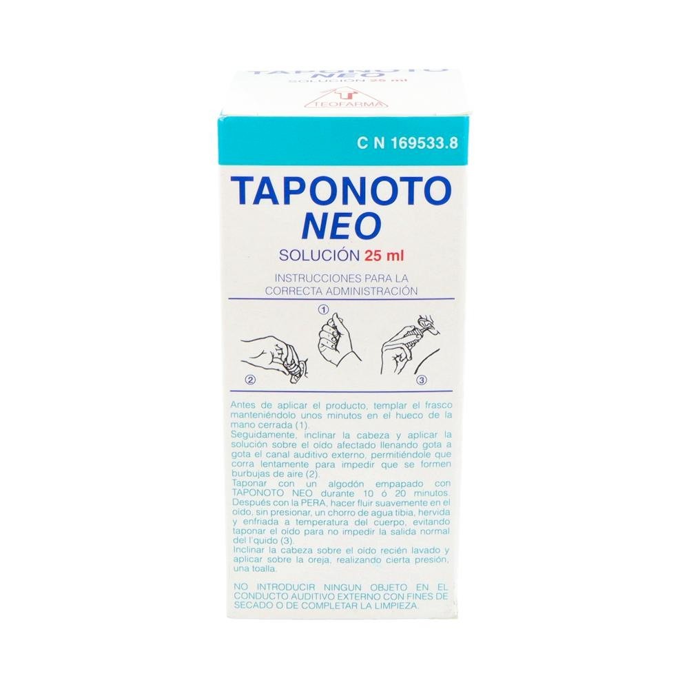 Teofarma Taponoto Neo solución limpieza oídos 25ml