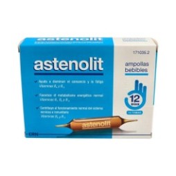 Astenolit 12 ampollas