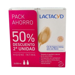 Lactacyd Gel Higiene Íntima 2x200ml