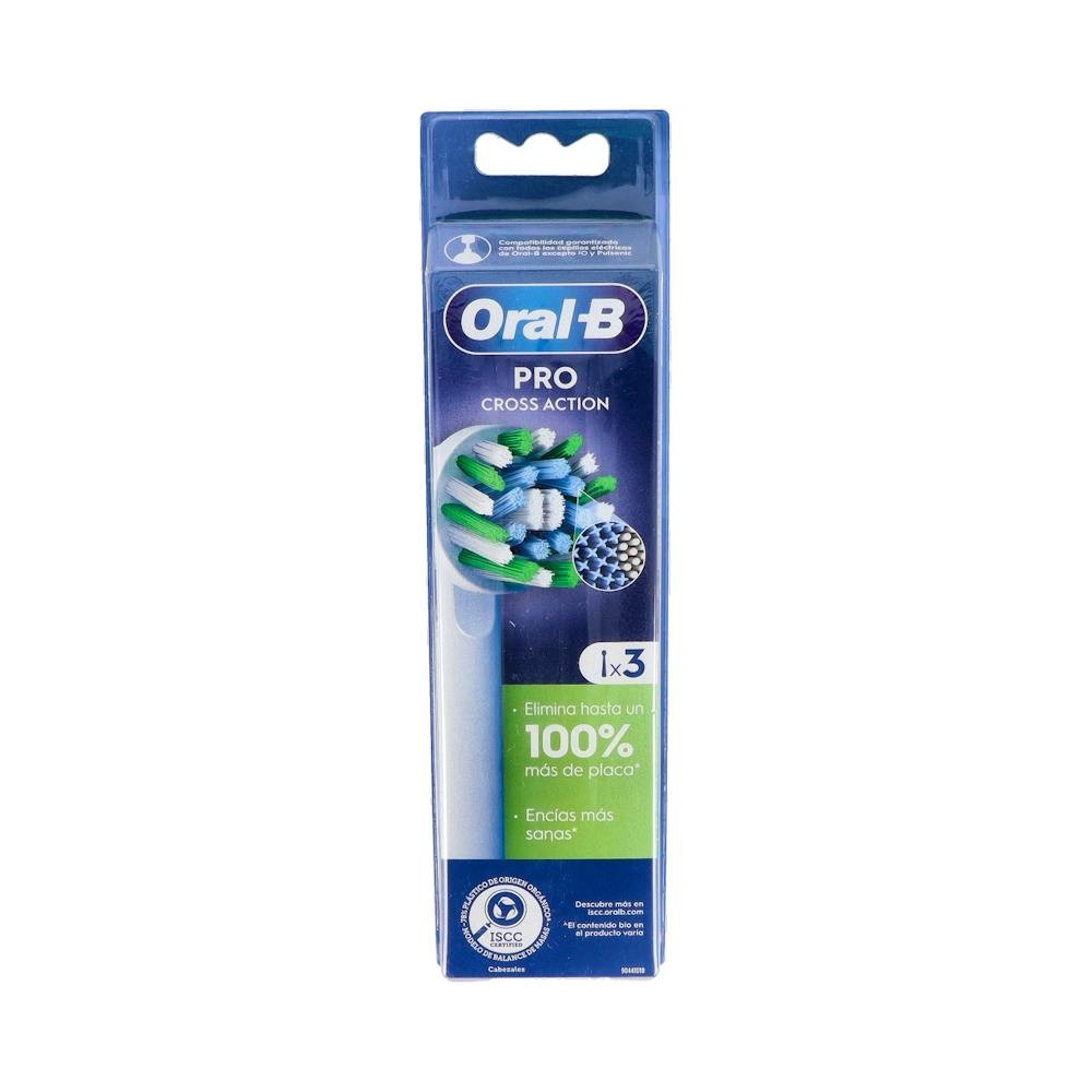 Oral-B CrossAction recambios 3uds