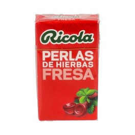 Ricola fresa perlas sin azúcar 25g