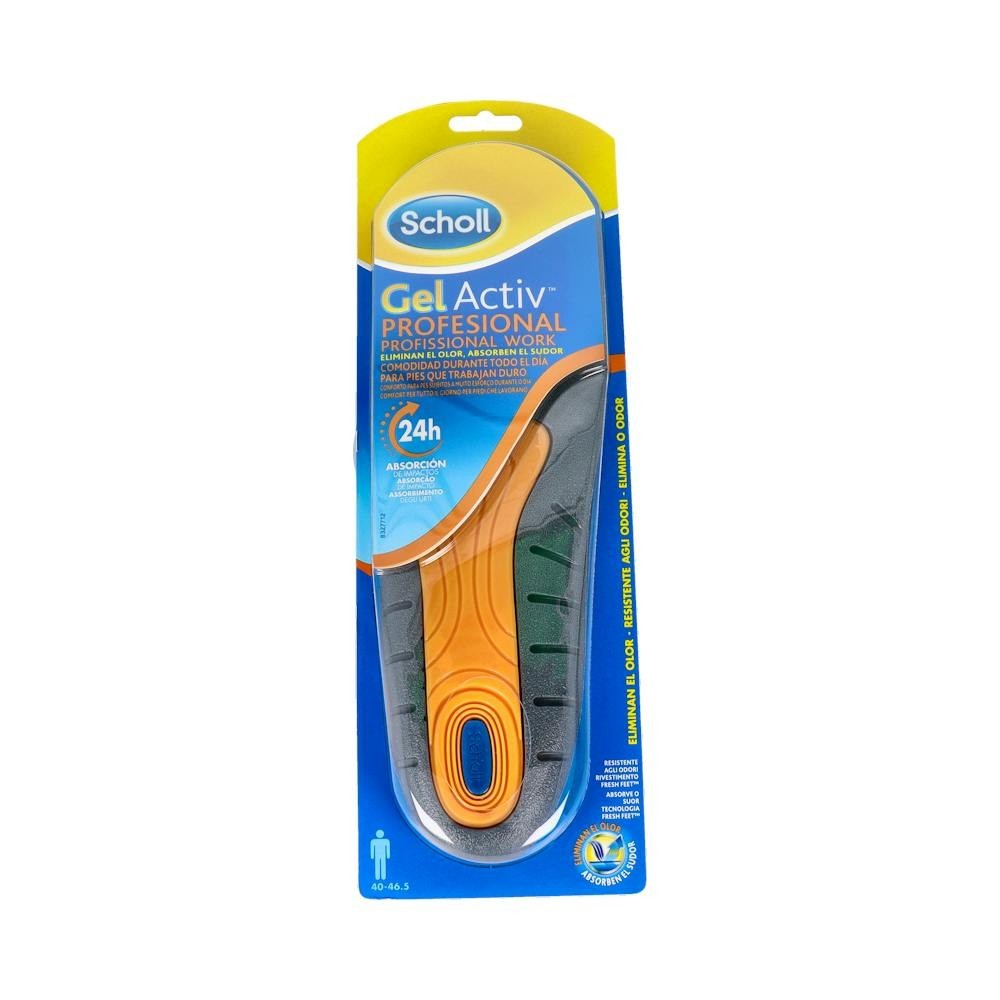 Scholl Gel Activ Profesional Hombre 1par