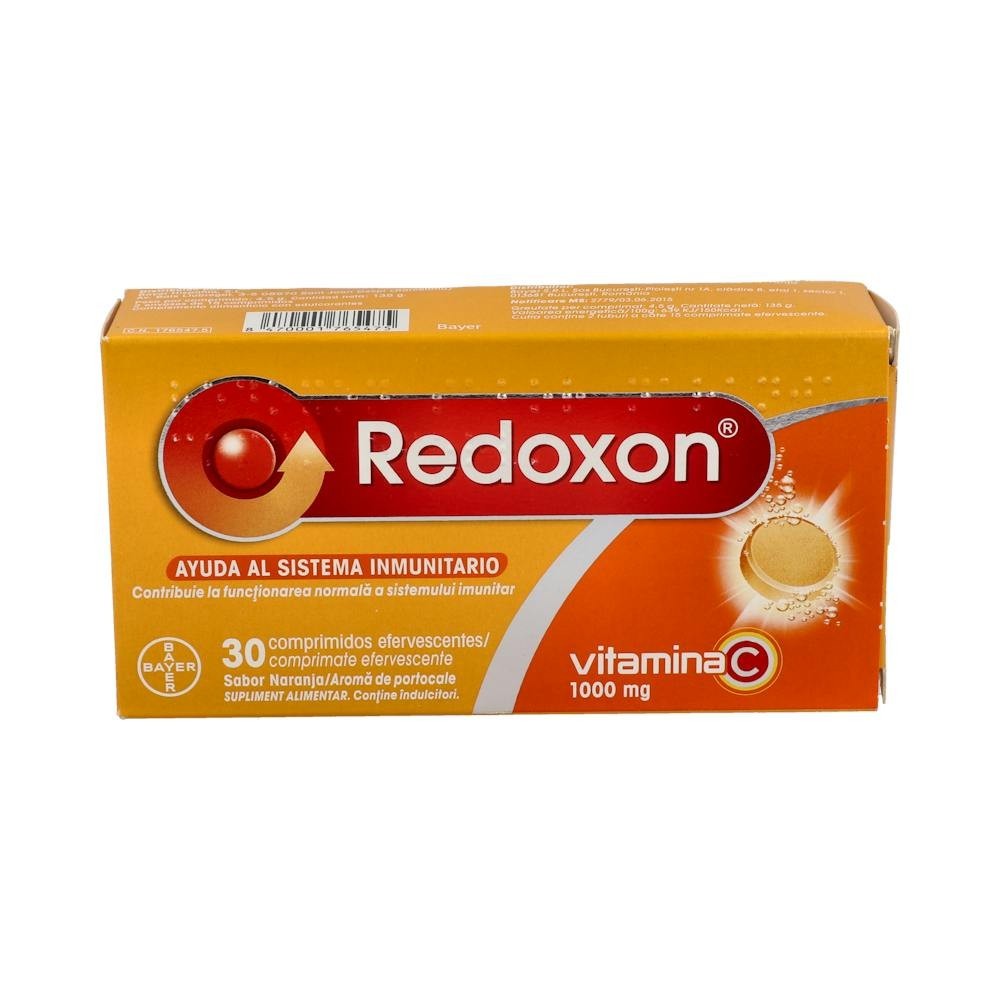 Redoxon Vitamina C Naranja Efervescente 30comp