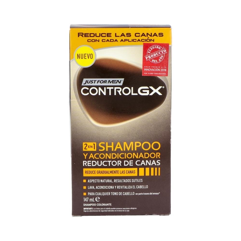 Just For Men Control GX 2 en 1 Champú Acondicionador Reductor Canas 118ml