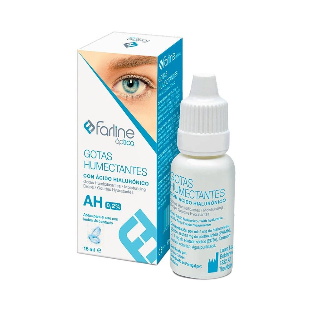 Farline Gotas Humectantes con Ácido Hialurónico 0,2% 15 ml