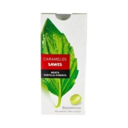 Sawes Caramelos Balsámicos Sin Azúcar Sabor Menta en blister 22g
