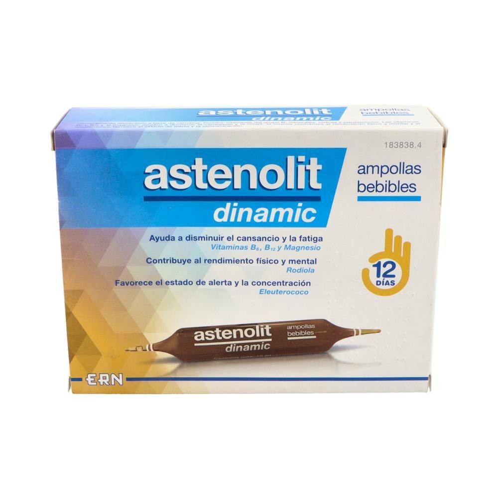 Astenolit Dinamic 12 ampollas