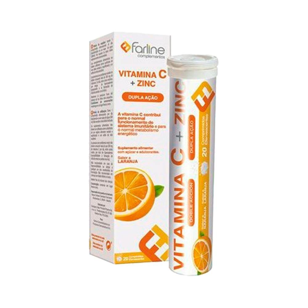 Farline Vitamina C + Zinc 20caps
