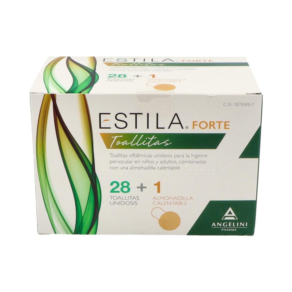Estila Forte Toallitas 28 Toallitas + Almohadilla
