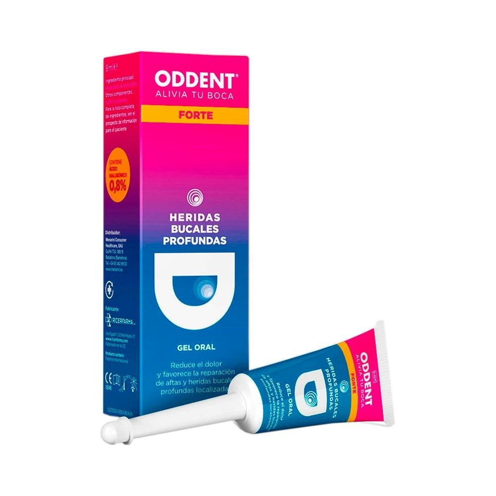 Oddent Forte Heridas Bucales Profundas Gel Oral 8ml