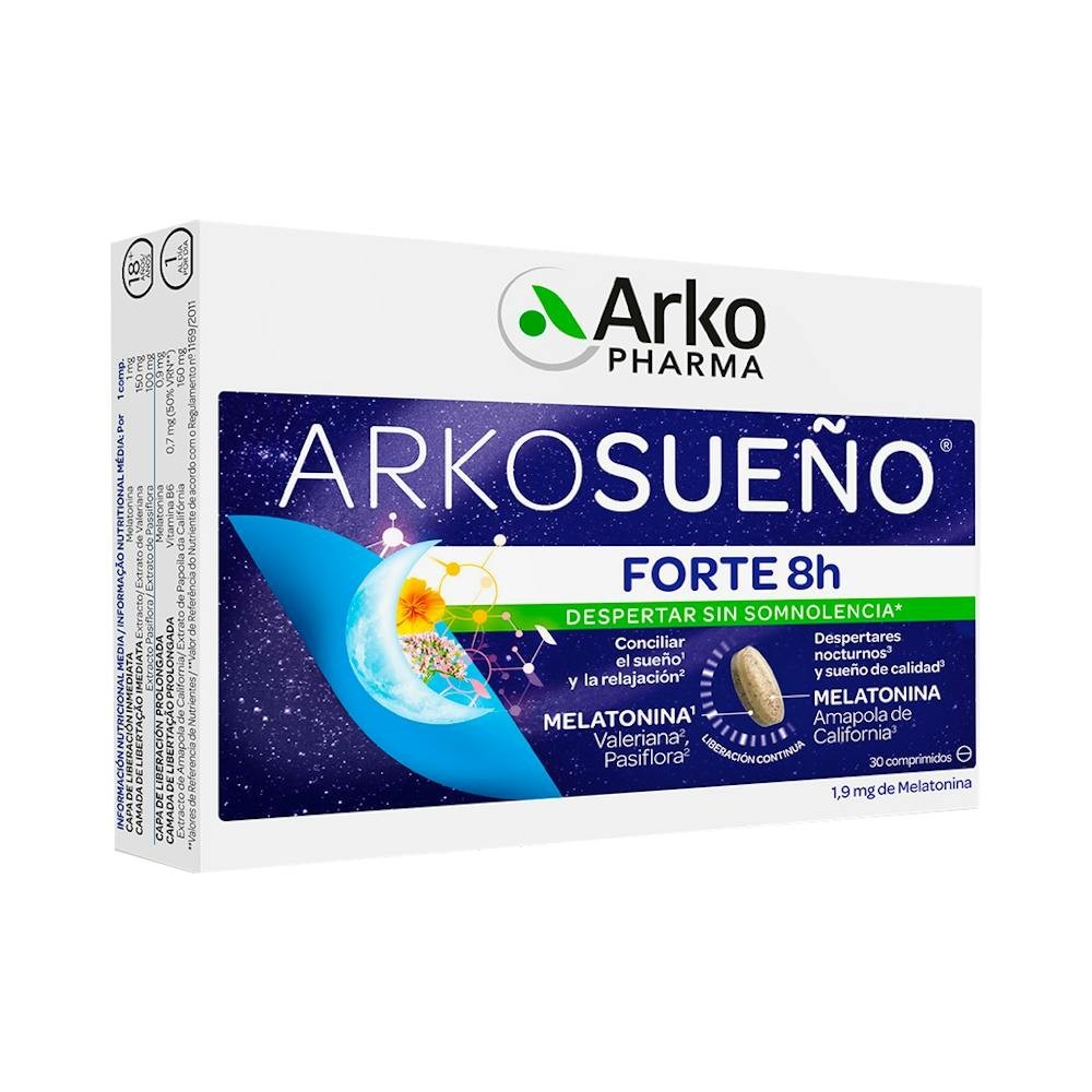 Arkopharma Arkosueño Forte 8h Bicapa 30comp