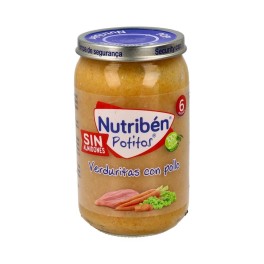 Nutriben Potito Pollo Con Guisantes 235Gr