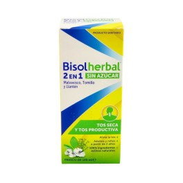 Sanofi Bisoherbal 2 en 1 Jarabe sin Azúcar 120ml