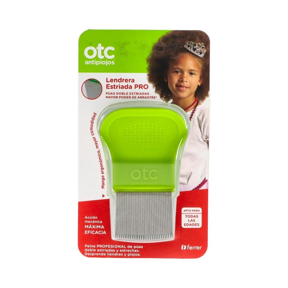 OTC Antipiojos Lendrera Estriada PRO 1u