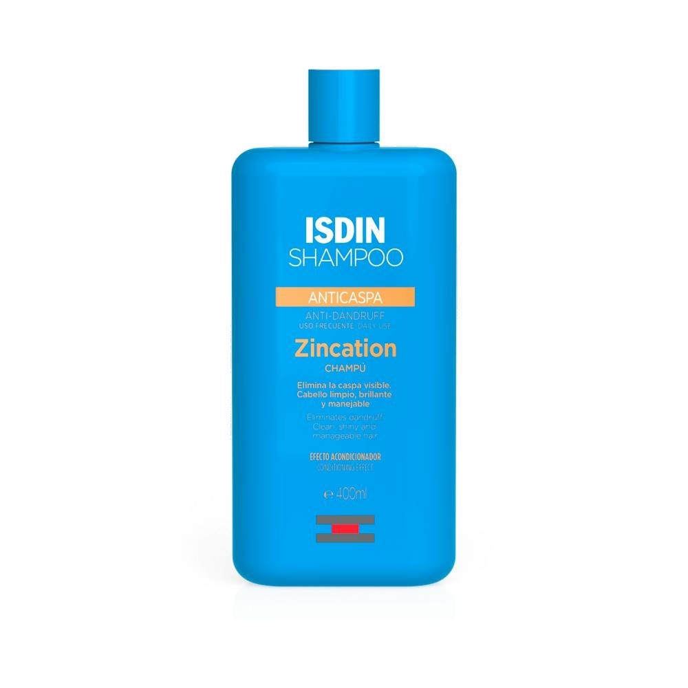 ISDIN Shampoo Zincation Champú Anticaspa 400ml