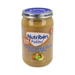 Nutriben Potito Manzana Naranja Plátano Pera 235g