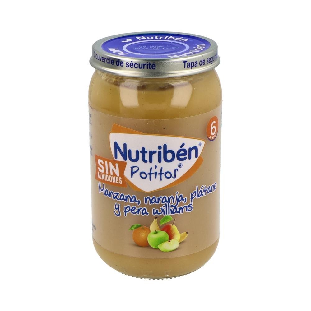 Nutriben Potito Manzana Naranja Plátano Pera 235g