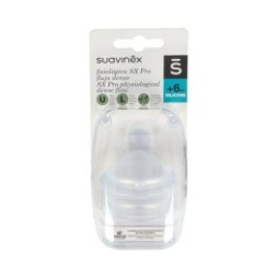 Suavinex Fisiológica SX Pro Flujo Denso +6m 2uds