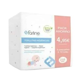 Farline Toallitas Bebe 72 uds