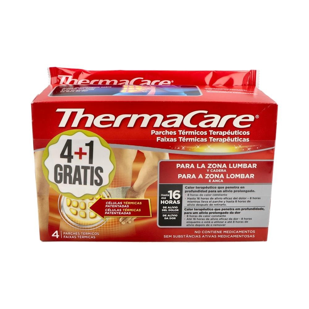 Thermacare Parche de Calor para Lumbares 4uds