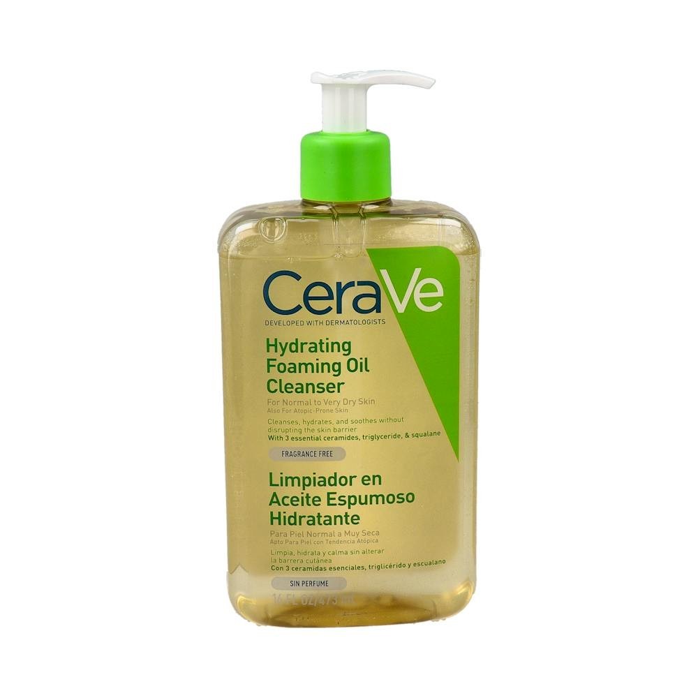 CeraVe Limpiador en Aceite Espumoso Hidratante 473ml