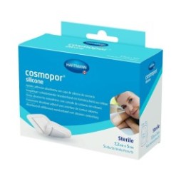 Cosmopor Silicona Apósito Esteril 7,2x5cm 5uds