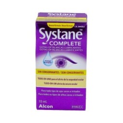 Systane Complete Gotas Oftálmicas Lubricantes sin Conservantes 10ml
