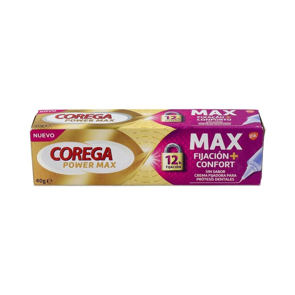 Corega Max Fijación + Confort 40g