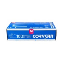 Corysan Guantes de Látex T-M 100uds