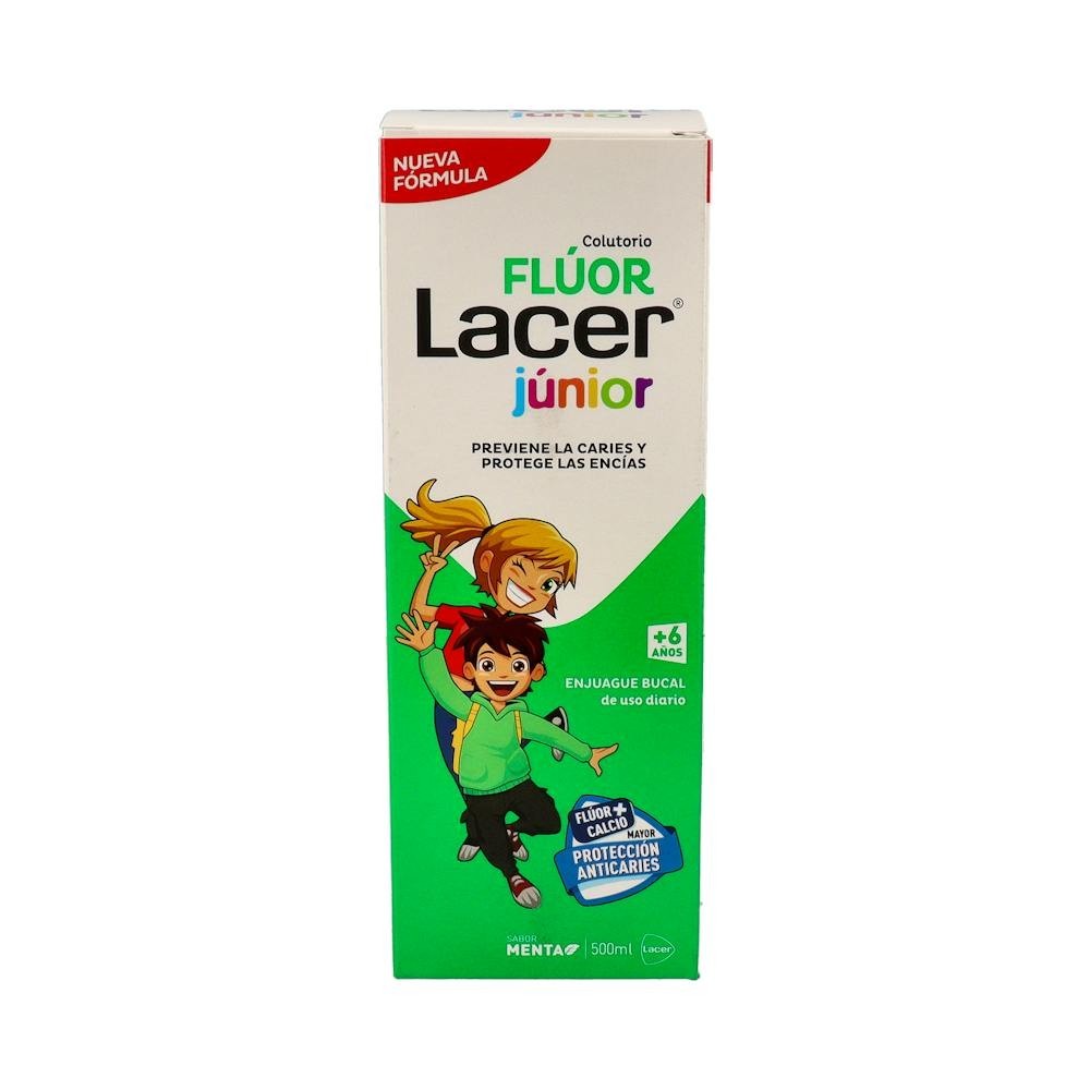 Lacer Júnior Colutorio Diario Flúor Menta 500ml