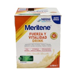 Meritene Fuerza y Vitalidad Drink Vainilla 4x180ml