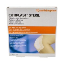 Cutiplast apósito adhesivo estéril 5uds