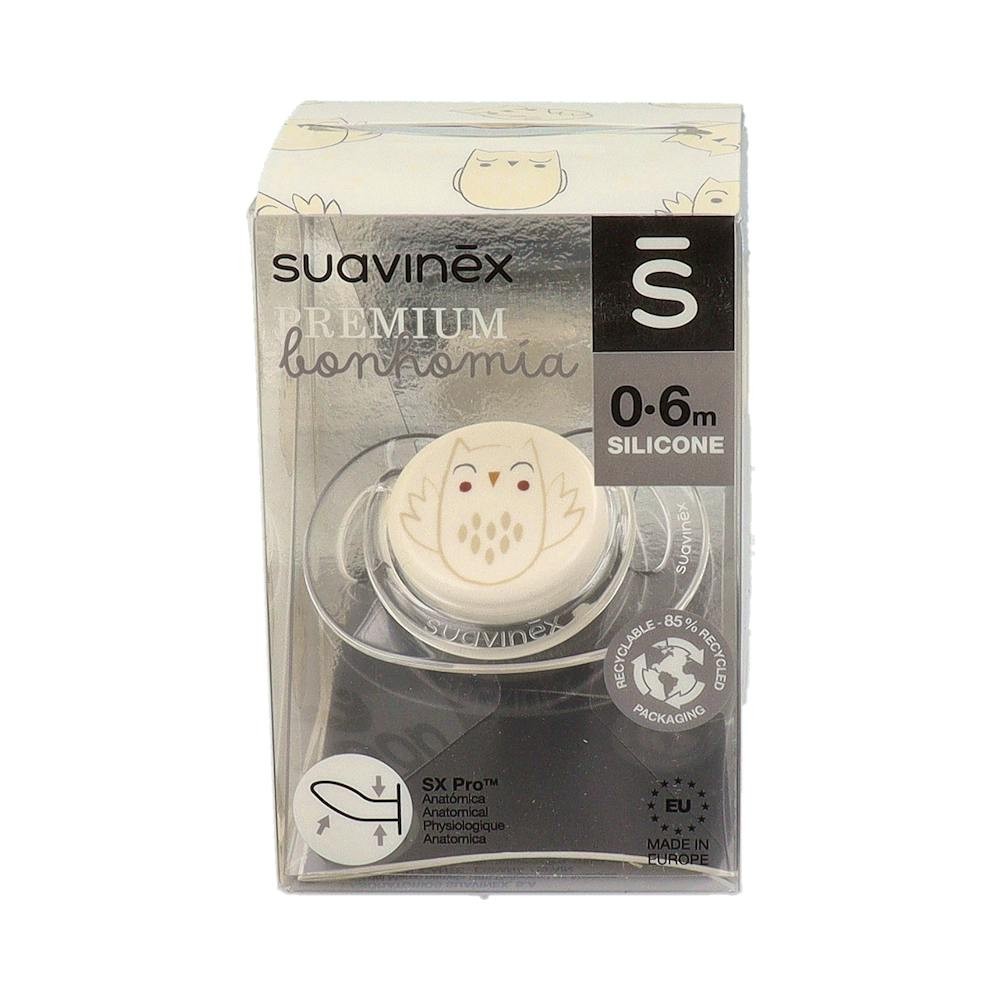 Suavinex Premium Bonhomia Chupete Anatómico SXPro Silicona  0-6M 1ud