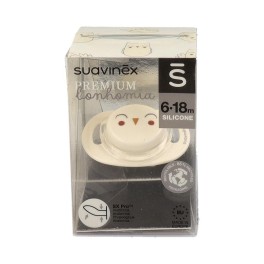 Suavinex Chupete Premium Bonhomia Anatómico Silicona 6-18m 1ud