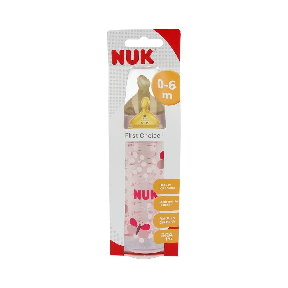 Nuk Biberon PP Latex First Choice T-1 M 300ml