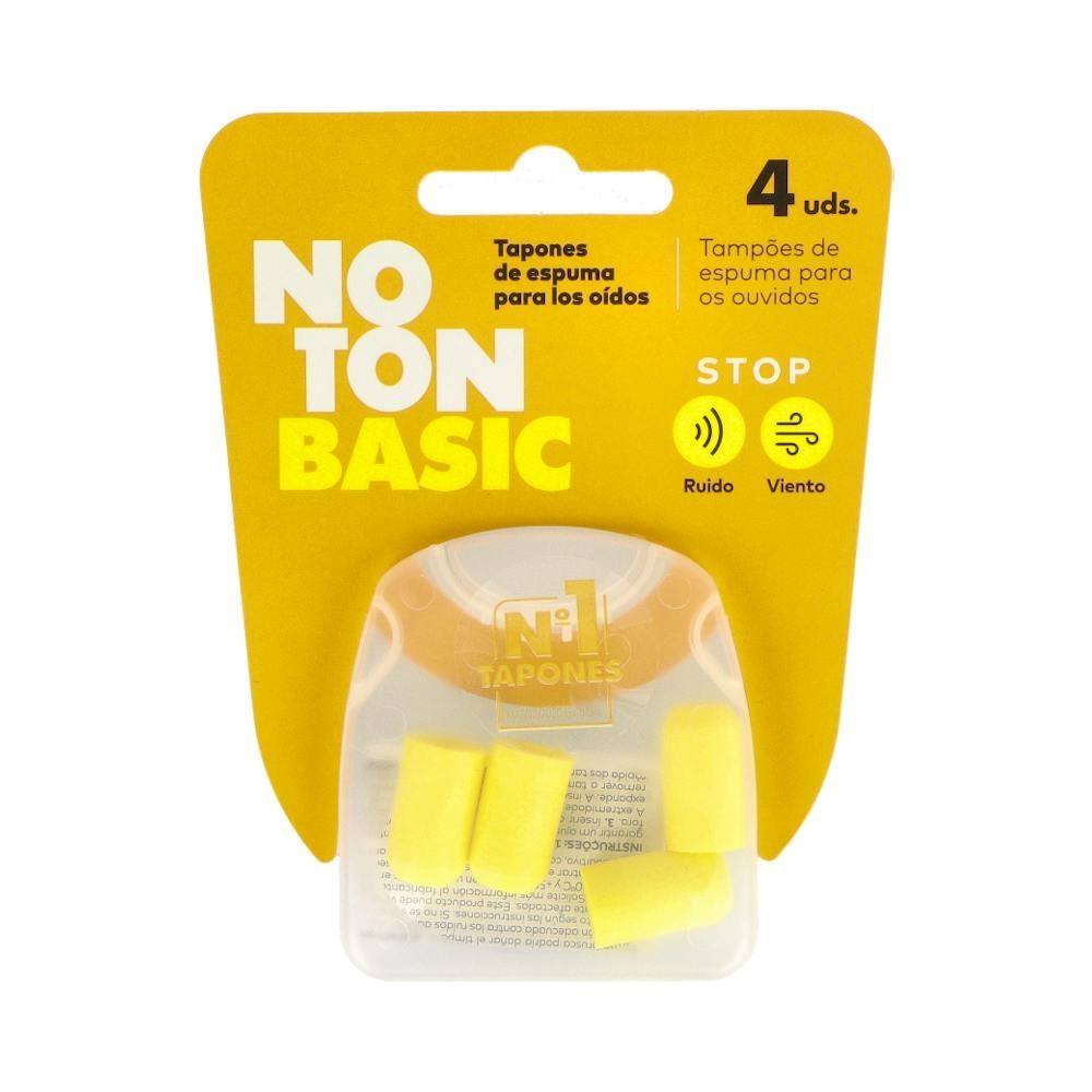 Noton Tapones de Espuma para Oídos 4uds