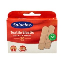 Salvelox apósito adhesivo tela 20uds