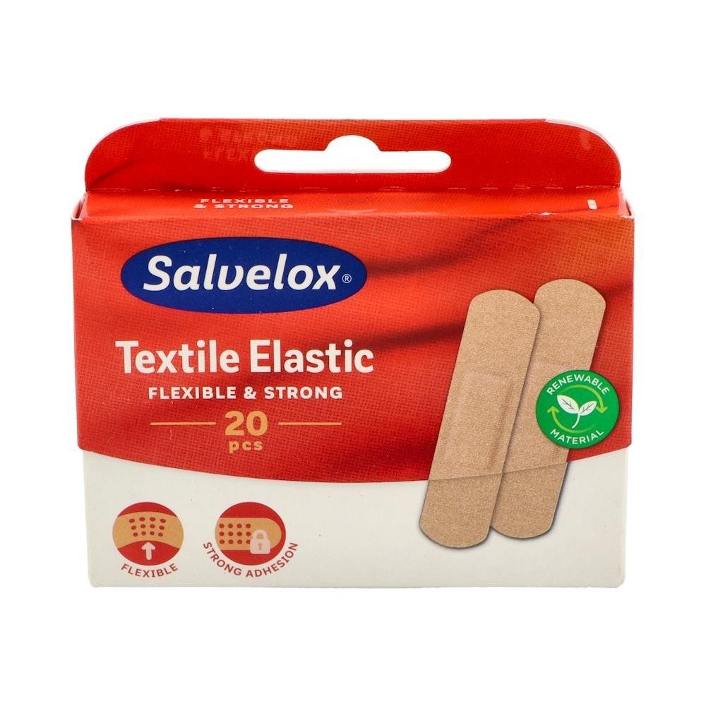 Salvelox apósito adhesivo tela 20uds