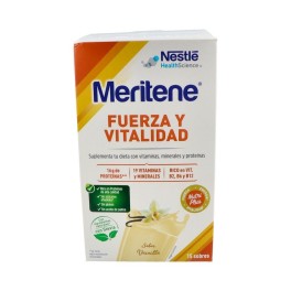 Meritene Fuerza y Vitalidad Batido Vainilla 15 sobres