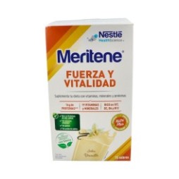 Meritene Fuerza y Vitalidad Batido Vainilla 15 sobres