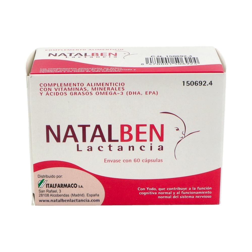 Natalben Lactancia 60caps